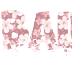Font with a beautiful PNG background