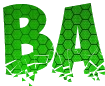 Font with a beautiful PNG background